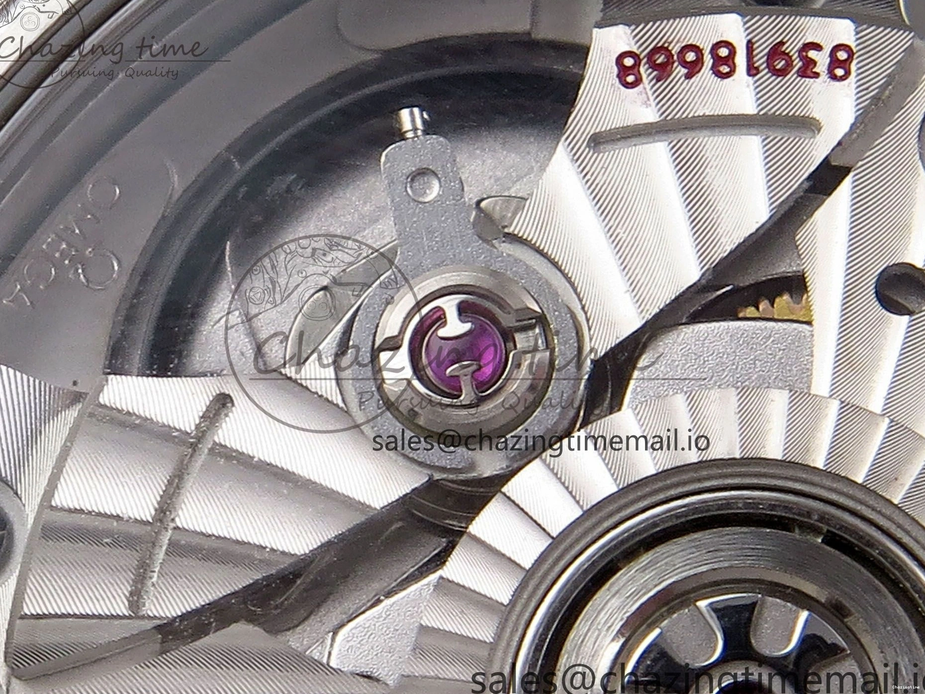 0317 Supportive De Ville Date SS VSF 1:1 Best Edition Blue Dial on SS Bracelet A 7700